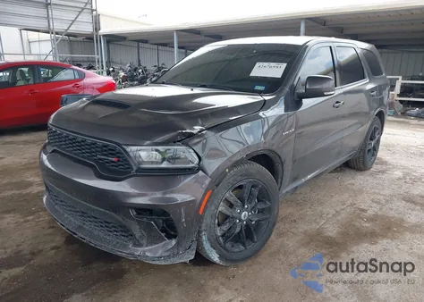 2021 Dodge Durango R/T Rwd из США, поврежденный, VIN 1C4SDHCT3MC799178